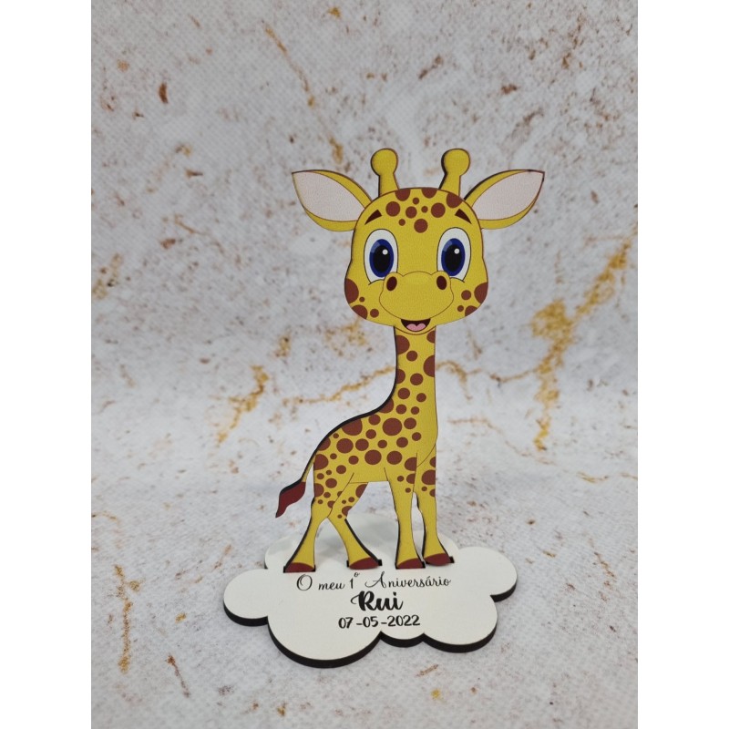 Lembrança de Aniversário Girafa