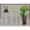 Placard Quadro Floresta do Panda